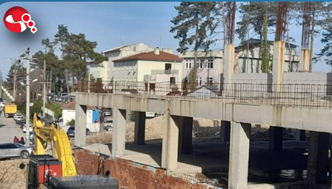 İnşaat çalışmalarına yeniden başlandı...