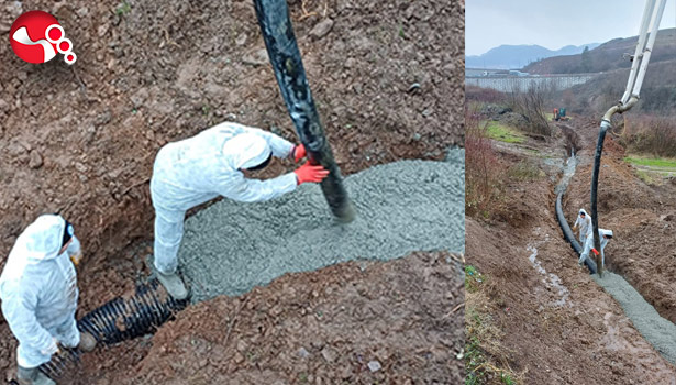 Ömerli'de Kanalizasyon ve Alt yapı çalışmaları...