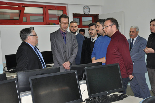 Rektör Özölçer'den Ereğli Kepez Kampüsünde incelemeler