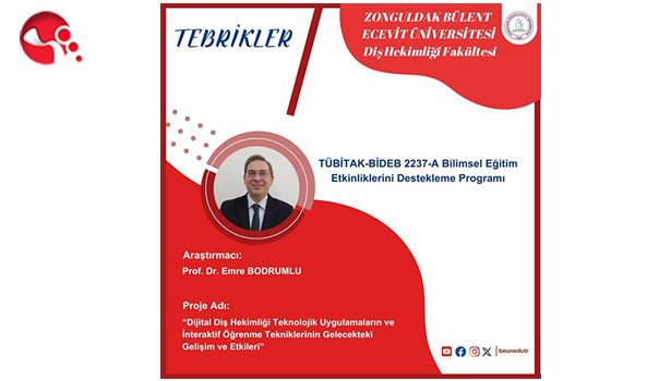 Prof. Dr. Bodrumlu’nun projesine destek