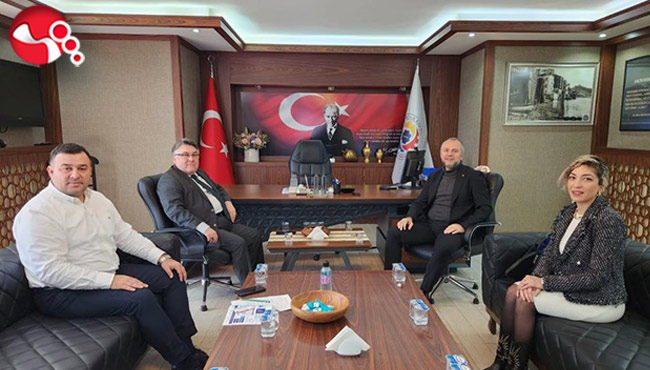 Rektör Özölçer’den Ereğli TSO Başkanı Keleş’e ziyaret