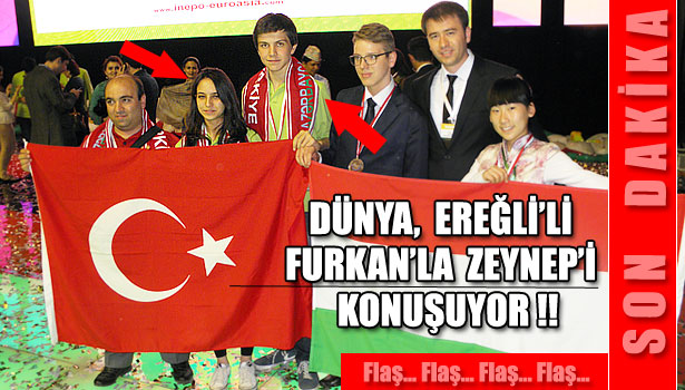 BU ÇOCUKLAR, EREĞLİ'NİN SÜPER BEYİNLERİ