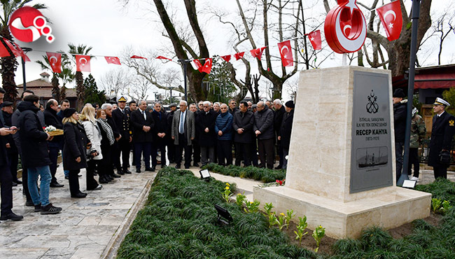 İlk Deniz Şehidi Recep Kahya anıldı