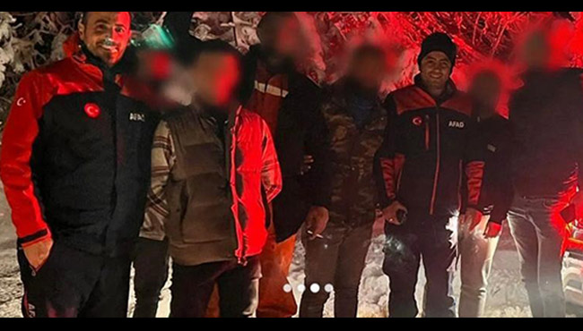 Mahsur kalmışlardı