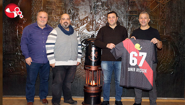 Eski Zonguldaksporlu Ayçiçek GMİS’i ziyaret etti