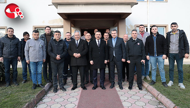 Vali Hacıbektaşoğlu, incelemelerde bulundu