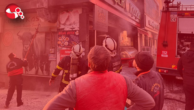 Dumanlar panik yarattı