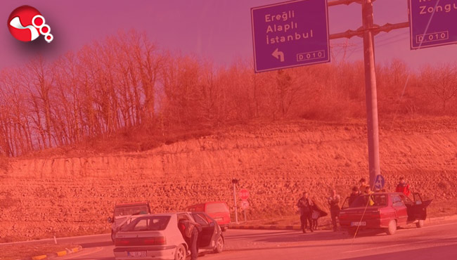 Kafa kafaya çarpıştılar