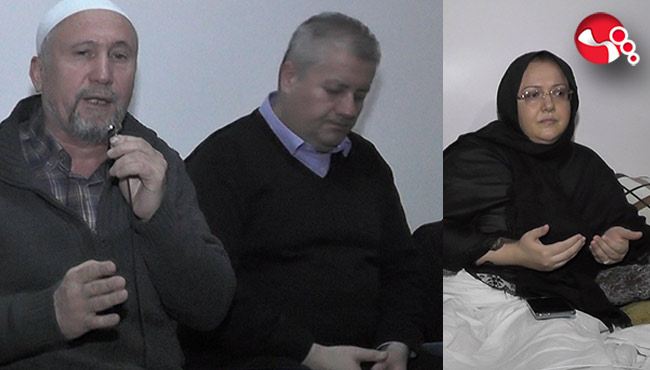 "Enkazdan kurtulup, buraya gelmek bizim için büyük bir nasip..."