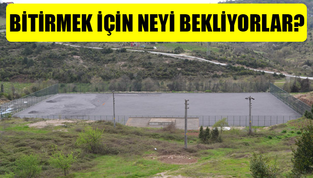 BAŞBAKANIN ÇİM SAHASI YILAN HİKAYESİNE DÖNDÜ