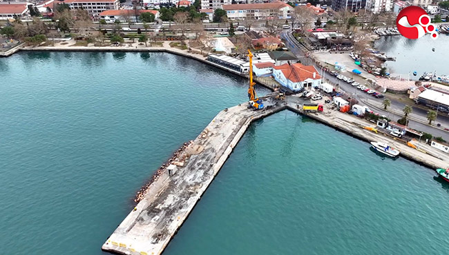 Limanda Güçlendirme Çalışmaları...