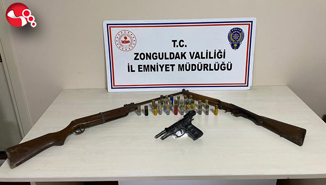 Polis baskınında ele geçirildi!