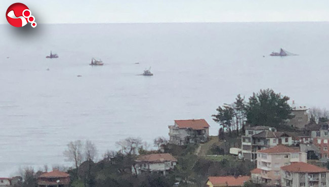 Tekneler balık mesaisinde