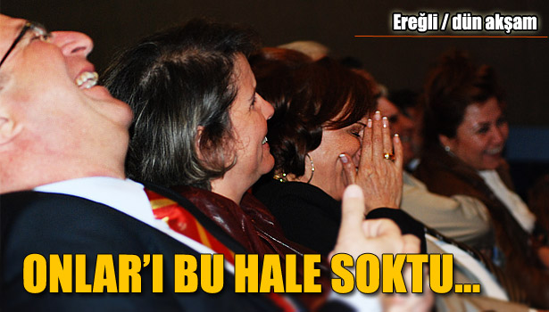 GANİ, KAHKAHALARA BOĞDU