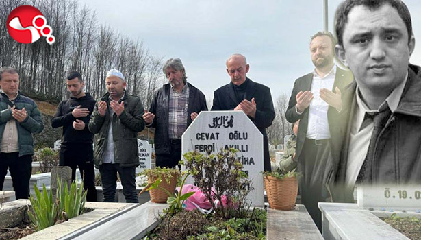 Gazeteci Ferdi Akıllı mezarı başında anıldı