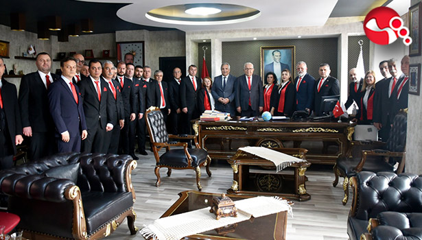 Başkan Posbıyık ve ekibinden nezaket ziyareti...