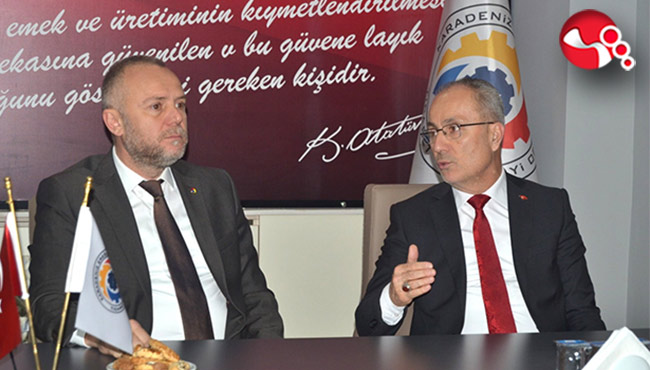 STK Başkanlarıyla görüşmeler...