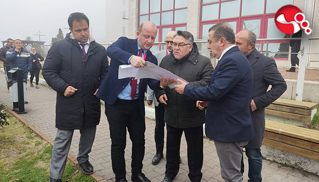 Rektör Özölçer’den İbni Sina Kampüsünde incelemeler...