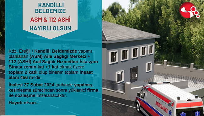 Kandilli’ye Aile Sağlık Merkezi yapılacak!...