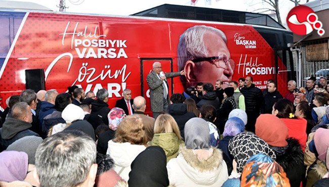Seçim Ofisi açılışı mitinge döndü...