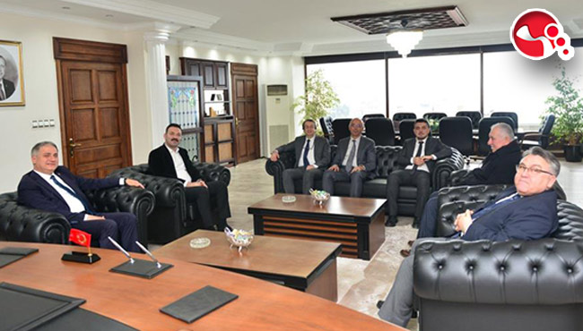 AK Parti Zonguldak Milletvekili Bozkurt'tan Rektör Özölçer'e ziyaret