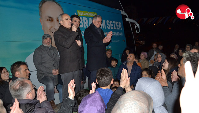 Ören'de yoğun katılımlı miting