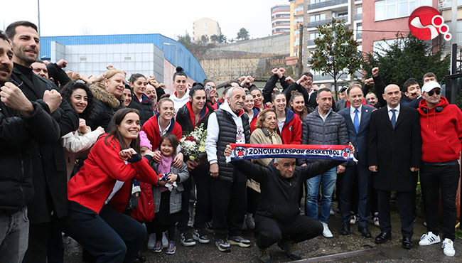 Zonguldakspor Basket 67 coşkuyla karşılandı