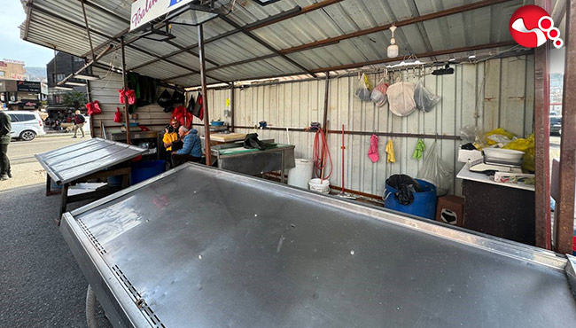 Tezgahlar boş kaldı