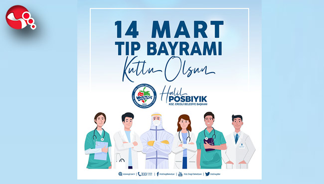 Başkan Posbıyık, Doktorları ve sağlıkçıları kutladı...