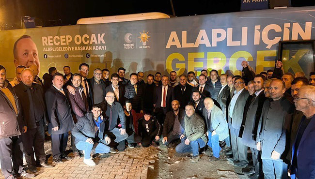 Bu mahalleye doğalgaz bizim desteğimizle geldi