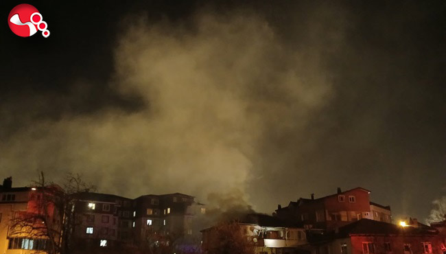 Az kalsın evi yakıyordu!...