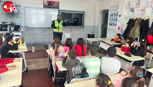 Öğrencilere Trafik Semineri...