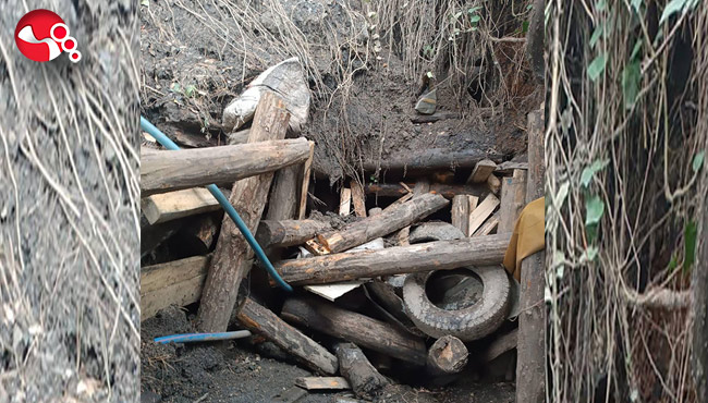 Ruhsatsız Maden Ocakları imha edildi