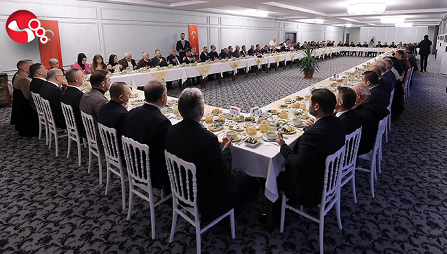 Cumhur ittifakı iftarda bir araya geldi