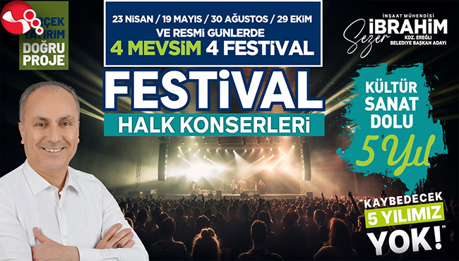 Sezer, “Festivallerin, en güzelini yapacağız”