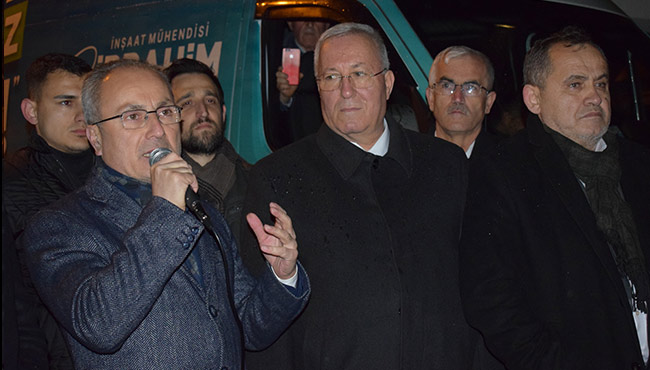 İbrahim Sezer'e Ömerli'de sevgi seli