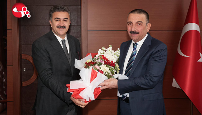 Vali Hacıbektaşoğlu'na Kütüphanecilik Haftası ziyareti