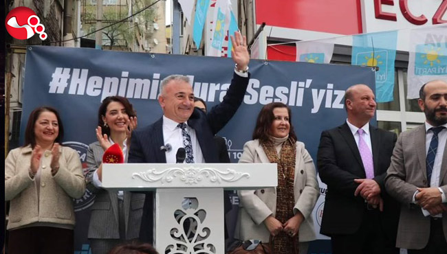 Sesli teşekkür edip başarılar diledi...