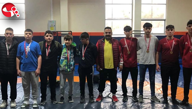 Alaplılı güreşçilerde altın madalya hazırlığı!..