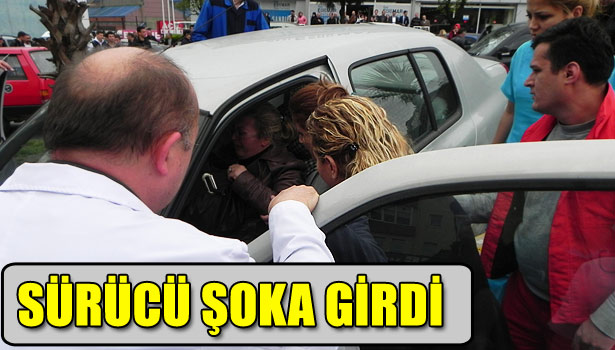 OTOMOBİL YAKIT TANKERİ İLE ÇARPIŞTI