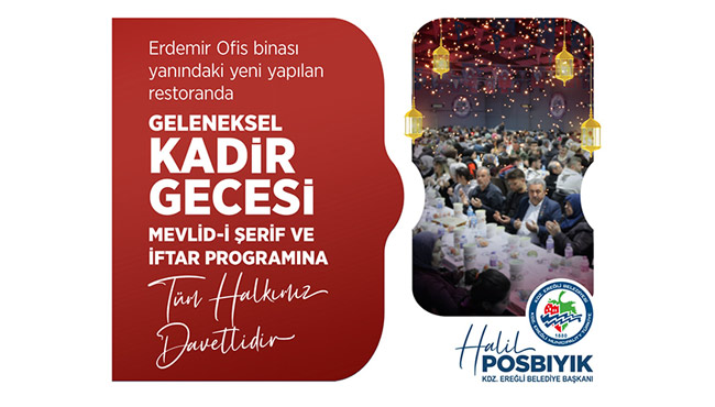 Gelenek bozulmadı: Davetlisiniz!...