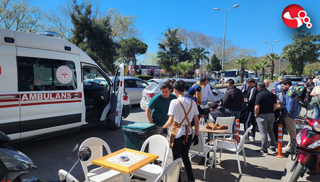 Ani fren yapınca...