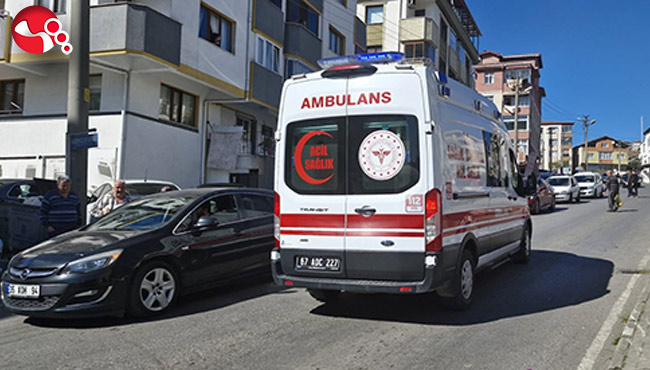 Ciple motosikletli çarpıştı:2 yaralı!..