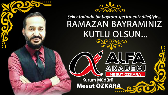 Ramazan Bayramınız Kutlu Olsun..