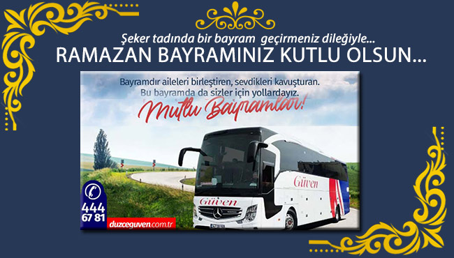 Ramazan Bayramınız Kutlu Olsun..