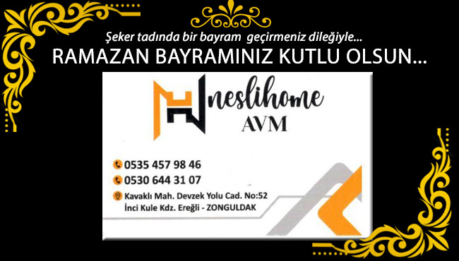 Ramazan Bayramınız Kutlu Olsun..