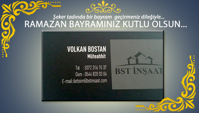 Ramazan Bayramınız Kutlu Olsun..