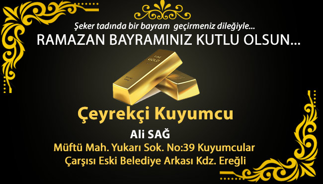 Ramazan Bayramınız Kutlu Olsun..
