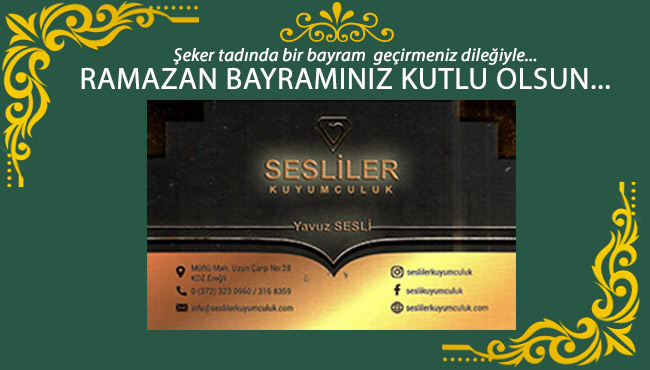 Ramazan Bayramınız Kutlu Olsun..