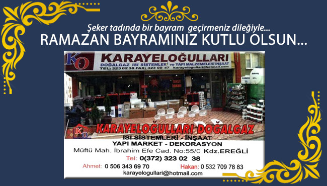 Ramazan Bayramınız Kutlu Olsun..